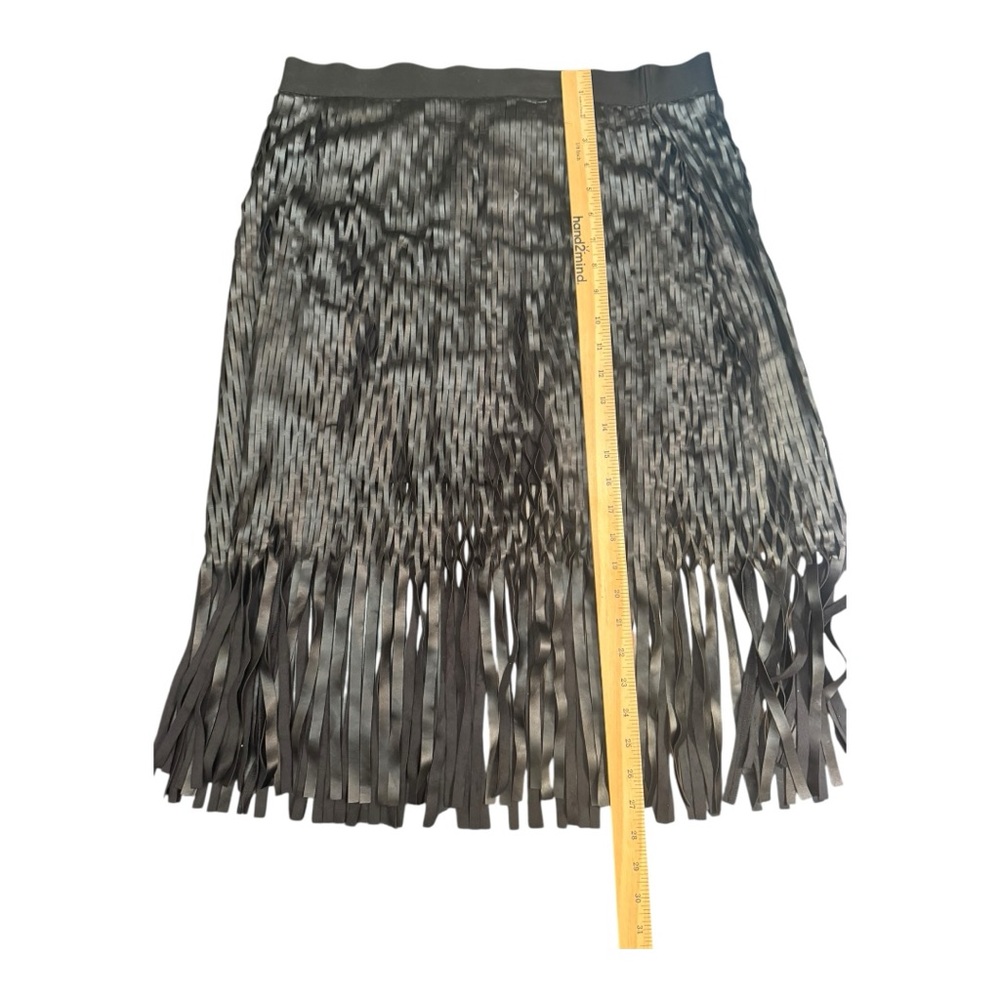 Nordstrom Trouvé midi length fringe skirt Large - Picture 7 of 11